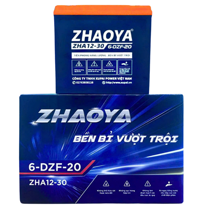 Ắc quy ZHAOYA 6-DZF-20 13 1