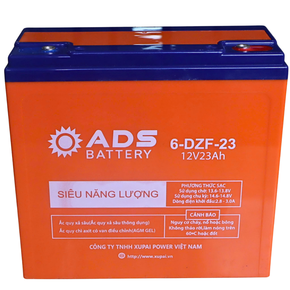 Ắc quy ADS 6-DZF-23 6 10