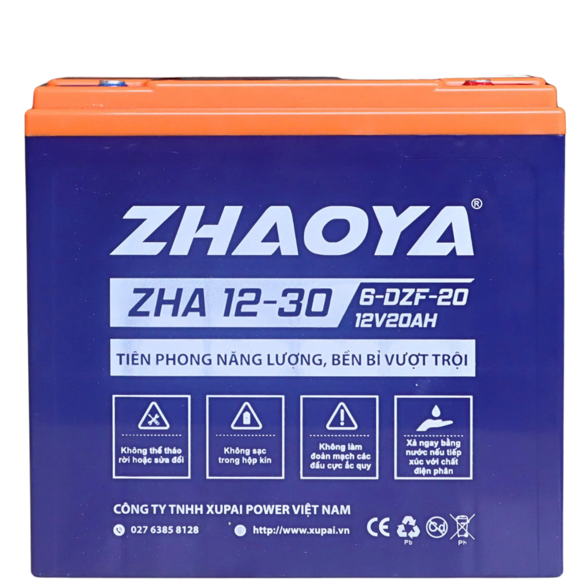 Ắc quy ZHAOYA 6-DZF-20 3 2