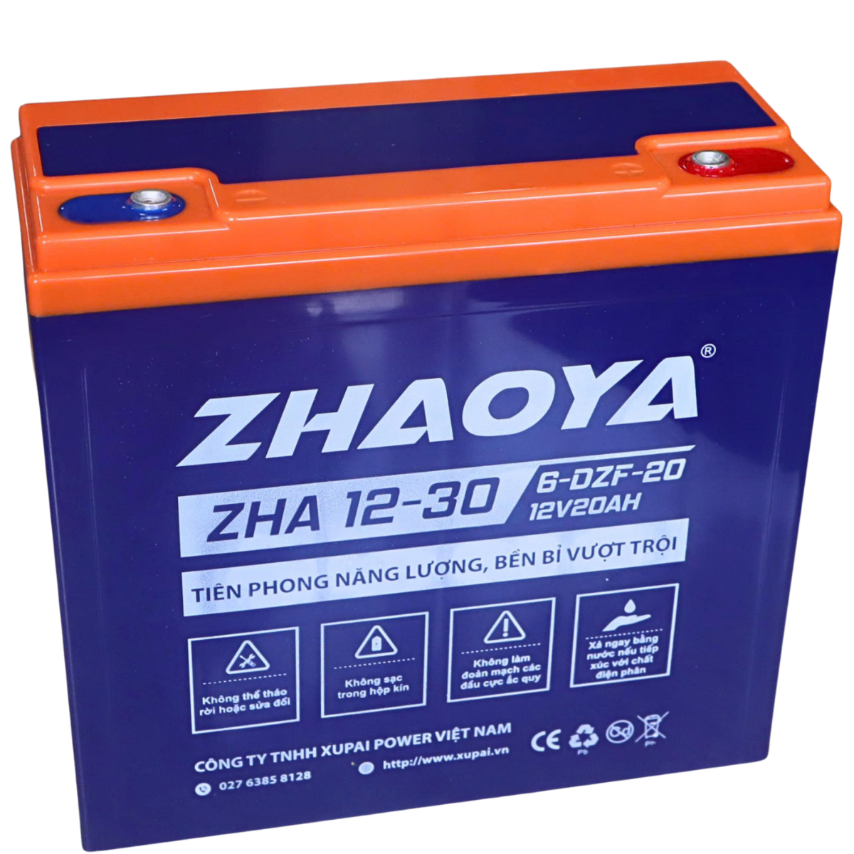 Ắc quy ZHAOYA 6-DZF-20 4 3