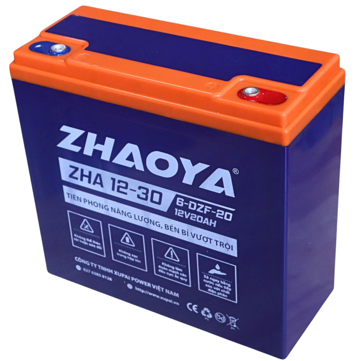 Ắc quy ZHAOYA 6-DZF-20 5 4
