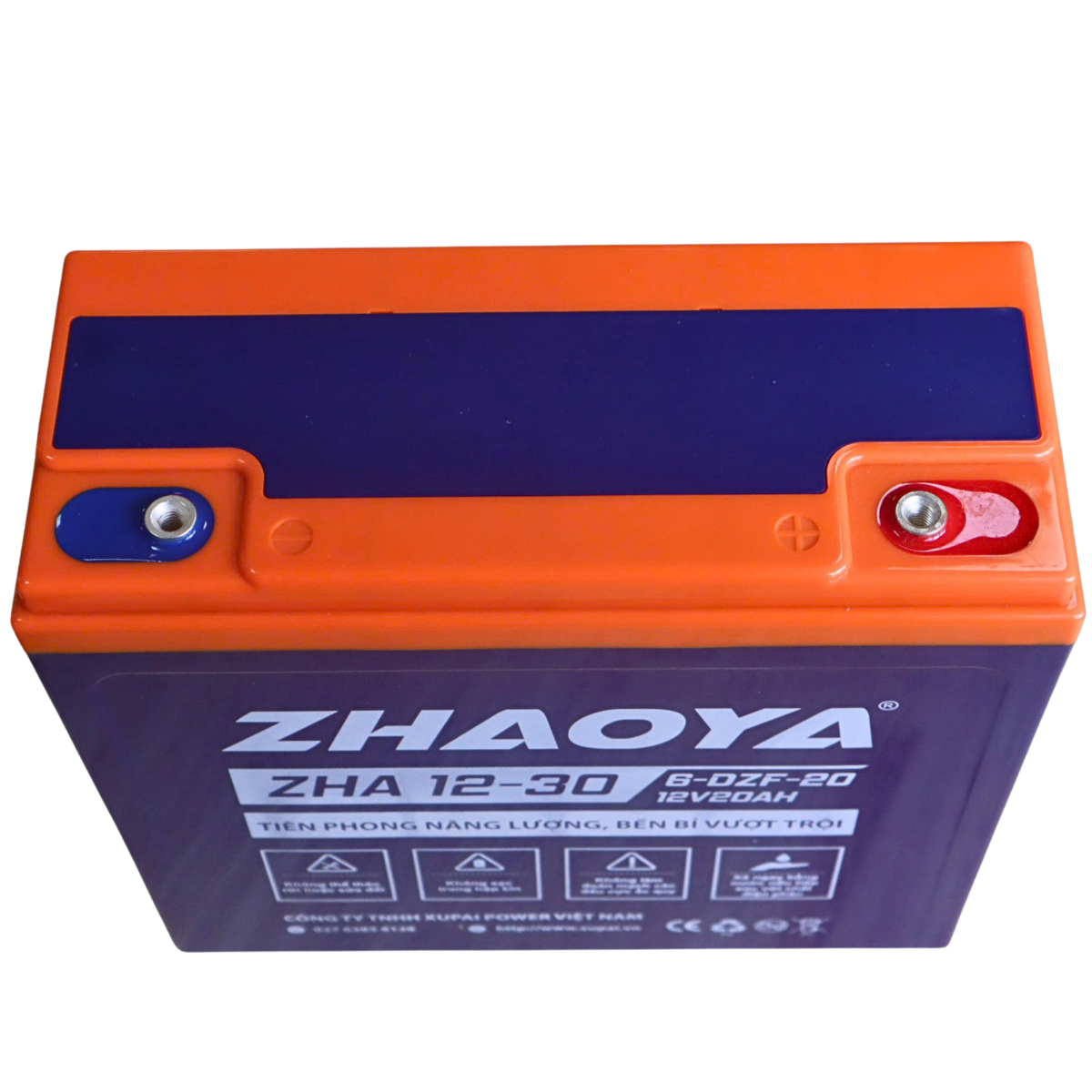 Ắc quy ZHAOYA 6-DZF-20 7 6